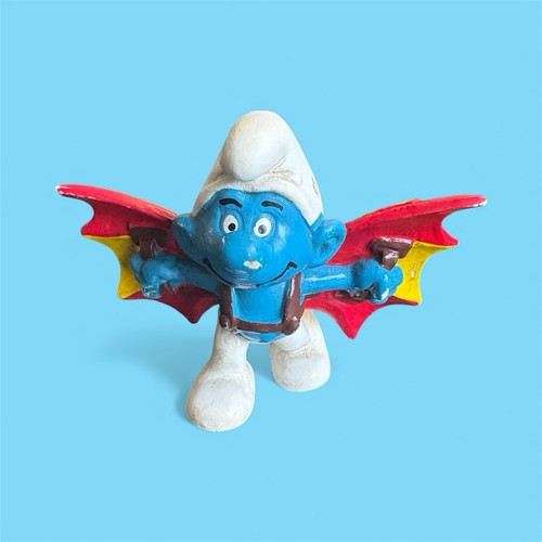 Vintage hang glider smurf - glider,