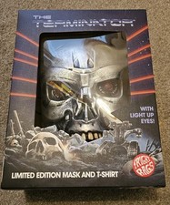 Fright Rags Limited Edition Light Up Terminator Mask / Original box / No Shirt