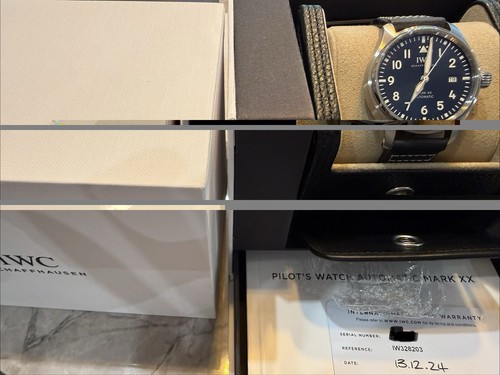 2024 iwc pilot blue - xx,
