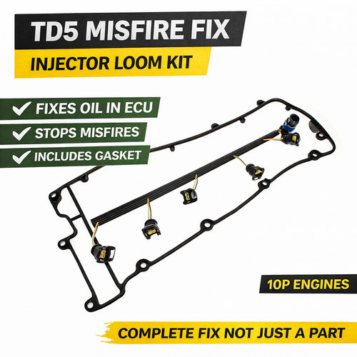 Oem td5 injector wiring - injector,