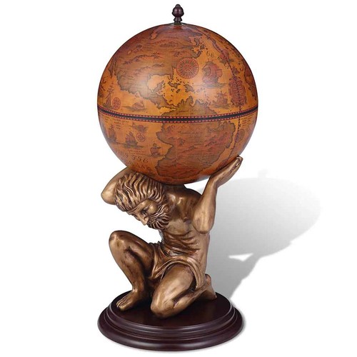 Globe bar wine stand atlas - bar,