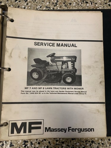 Massey ferguson service manual - massey,