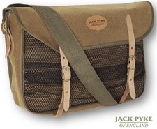 JACK PYKE GAME BAG duotex brown hunting anglers equestrian shoulder messenger