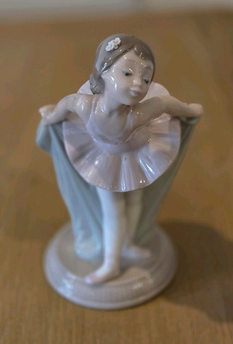 Porcelain ballerina figurine - porcelain,