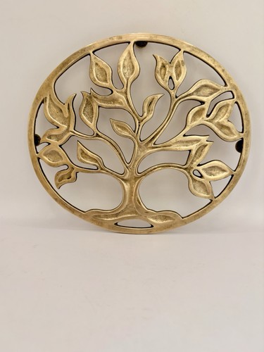 Vintage solid brass tree - solid, of