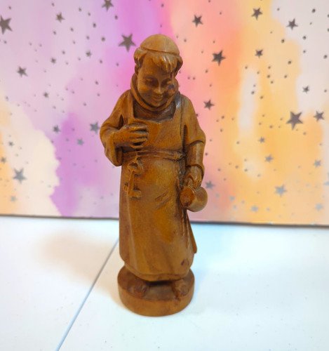 Vtg hand carved wood - vtg,