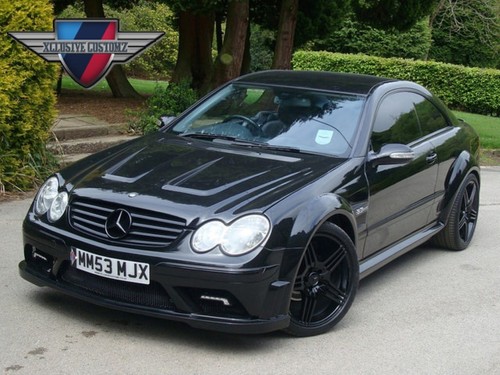 Mercedes design clk black - clk,