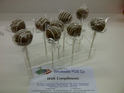 Acrylic cake pop stand - cake,
