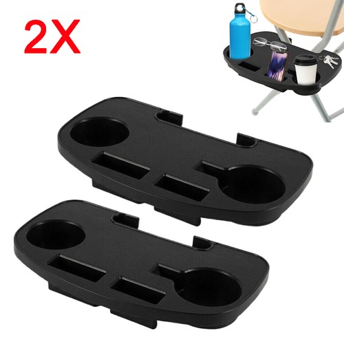Clip side table tray - 2x, for