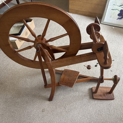 Vintage ashford spinning wheel - spinning,