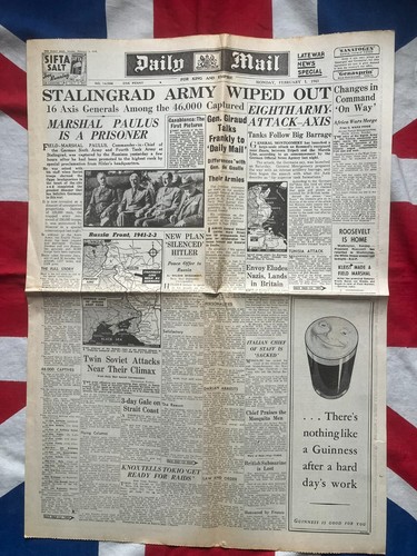 Ww2 newspaper copy 1943 - ww2,