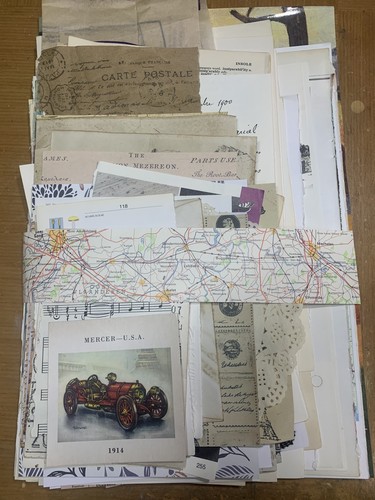 Large junk journal papers - , pack