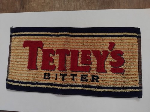 Tetley bitter bar towel - bitter,,,
