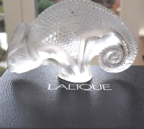 Lalique chameleon new boxed - lalique,
