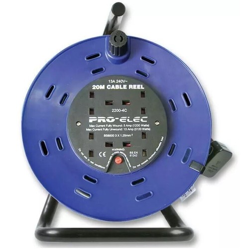 Cable reel drum mains - cable,