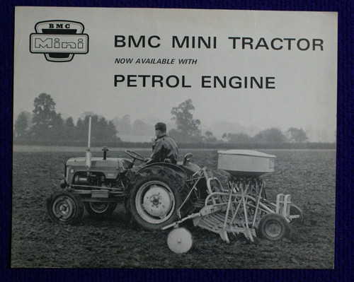 Bmc mini petrol tractor - bmc, 1967