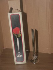 Silver Plated Rose Bud Vase