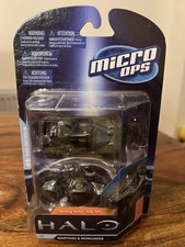 HALO MICRO OPS McFARLANE TOYS WARTHOG & MONGOOSE FIGURE SET NEW SEALED