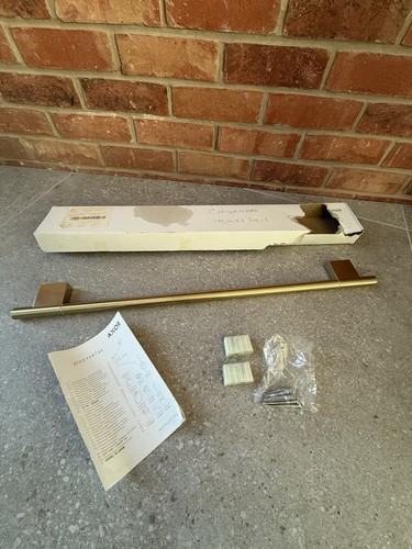 New boxed axor uno brushed - new,