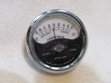 Miller Ammeter 75V, 832 Shallow Bodied- Vincent / Velocette motorcycle.