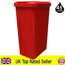 Red Kitchen Bin Rectangle