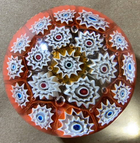 Vintage murano millefiori art - murano,