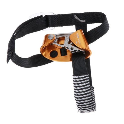 Foot ascender climbing tree - foot,