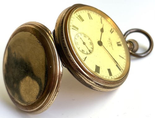Antique gold plated waltham - antique,
