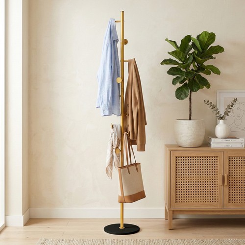 Freestanding metal coat - metal, rack