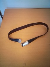 DOLCE & GABBANA Black Leather Belt Size 80cm ❤️CHARITY 