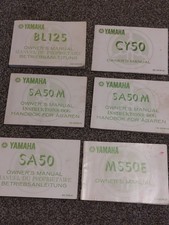 6 x YAMAHA GENUINE OWNERS