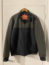 Fred Perry Men's Jacket - J7506 - Black/Green Brand New With Tags