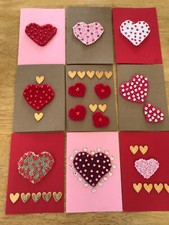 Handmade Knitted Valentine