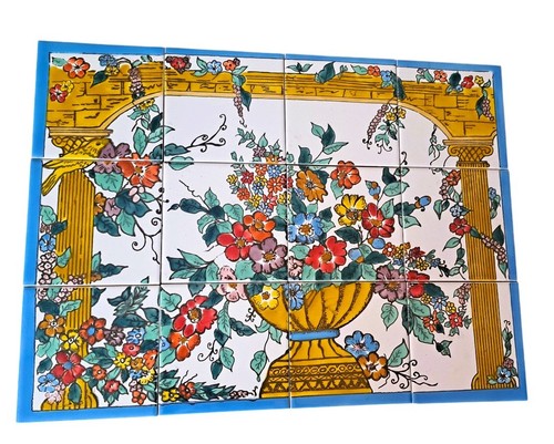 Hand painted ceramic - ceramic, spanish