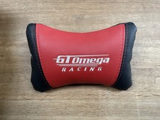 GT Gaming Chair CUSHION (only), Head Rest, Faux Leather, Omega, Red/Black