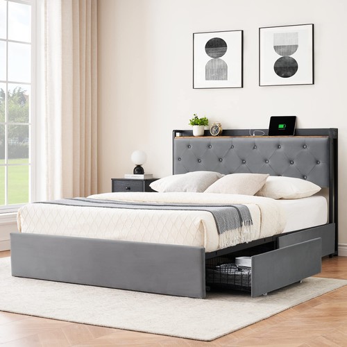 Queen size bed - queen, frame