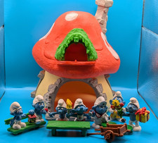 Vintage Smurfs Super Fun House