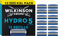 WILKINSON SWORD - Hydro 5 Razor Blades 12 Refills For Men