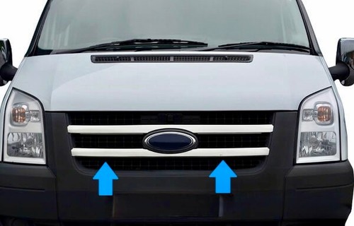 Front grille chrome trim - grille,