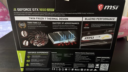 Msi geforce gtx 1650 - msi,