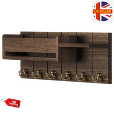 UK Rustic Key Holder  Shelf
