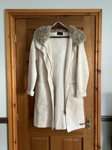 Zara off white - zara, fur