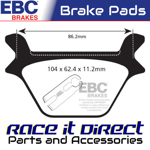 Brake pads for harley springer - brake,