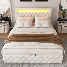 Ottoman storage bed - bed, gas