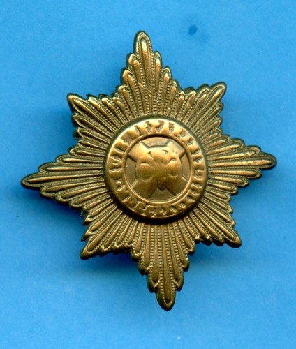 The irish guards cap badge - the,