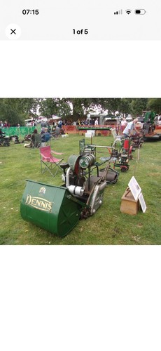 Vintage 1947 mower dennis - vintage, mower-