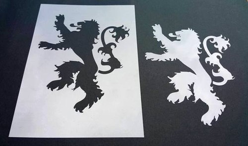 Game thrones stencil - game, of