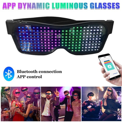 Luminous flash party glasses - luminous,