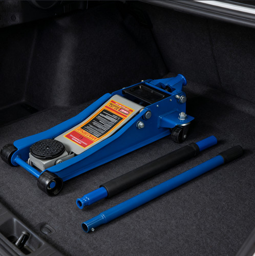 Durable steel trolley jack - trolley,
