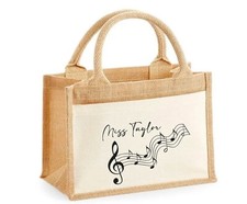 Personalised XL Jute Teacher